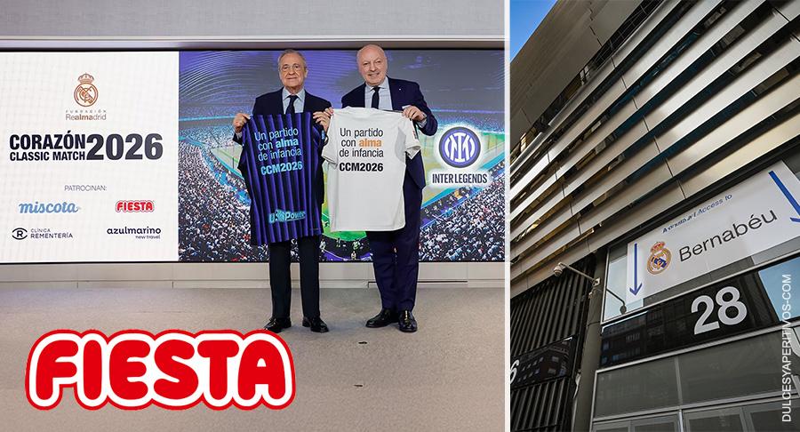 El Corazón Classic Match 2026 ficha de nuevo a Fiesta como patrocinador