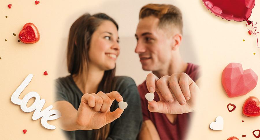 San Valentín, dulces con amor