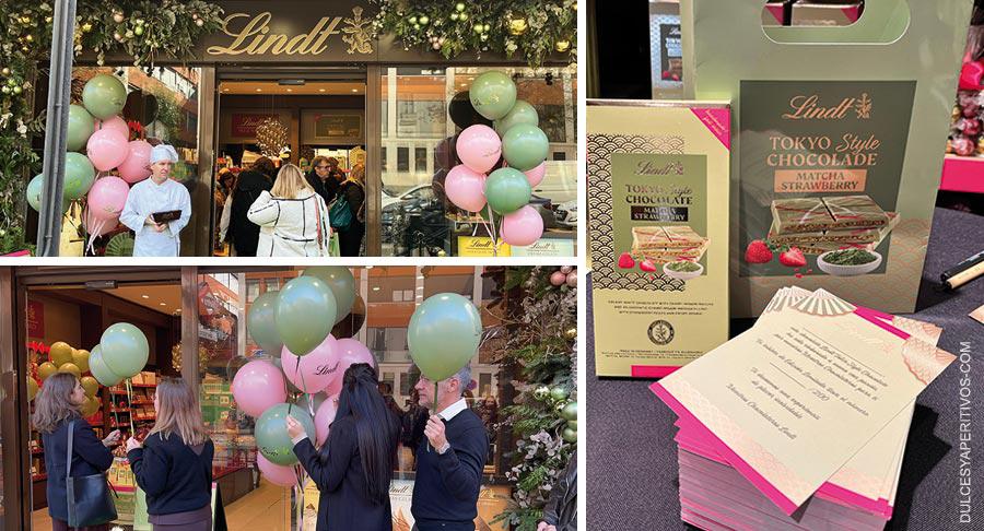 Lindt se inspira en Tokio para su edición limitada de chocolate blanco y té matcha