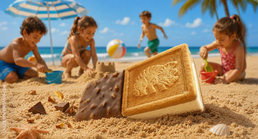 Dinosaurus traslada su galleta al universo del helado