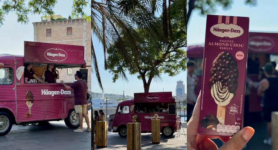 Häagen-Dazs lleva el sabor del verano a la Barceloneta con más de 4.000 degustaciones