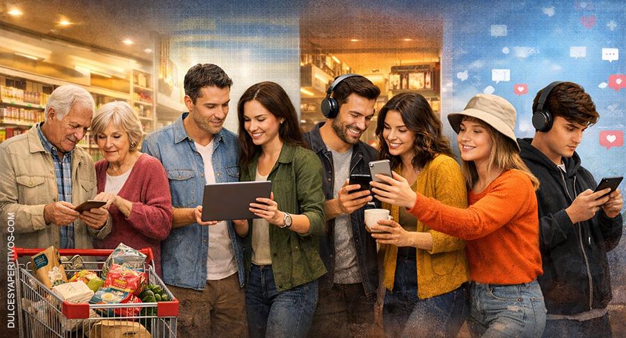 El consumo se desglosa para responder a todas las generaciones