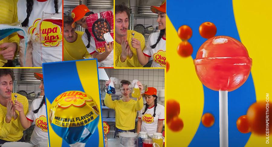 Chupa Chups hace realidad el sabor “albóndiga sueca”