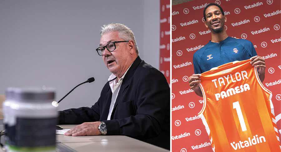 Vitaldin, patrocinador oficial del Valencia Basket, presenta el fichaje de Kameron Taylor