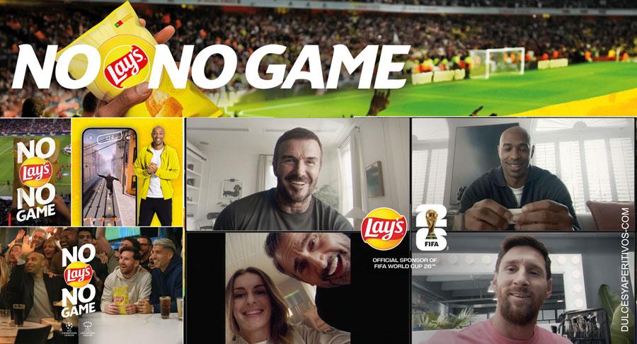La marca Lay’s relanza su campaña ‘No Lay’s, No Game’ con grandes personalidades del fútbol