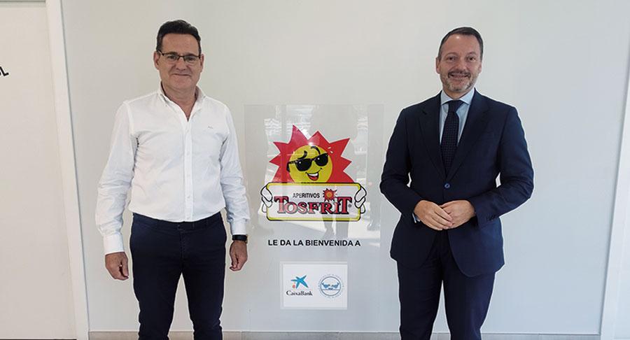 Tosfrit y CaixaBank se unen contra la inseguridad alimentaria