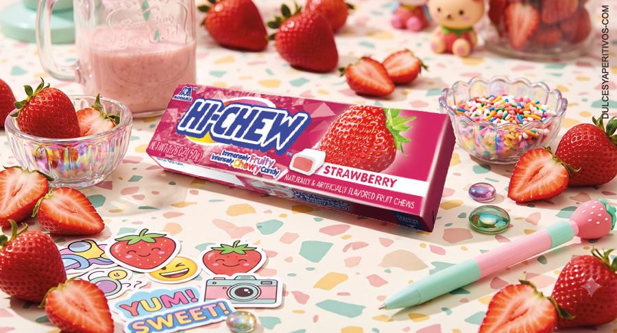 Bison Brands presenta sus caramelos masticables Hi-Chew Fresa