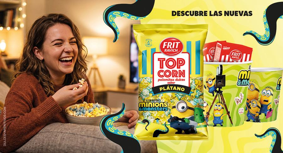 Las palomitas Top Corn apuestan por el universo Minions