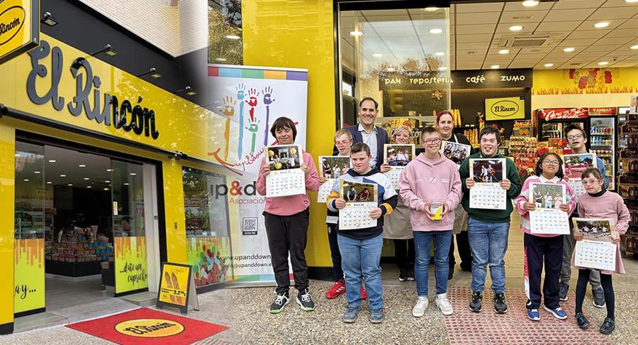 Up&Down, protagonista del Calendario Solidario 2026 de El Rincón