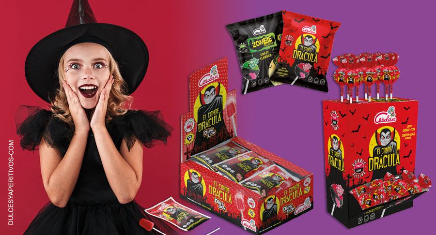 Caramelos Cerdán se adelanta a Halloween con vampiros y zombies