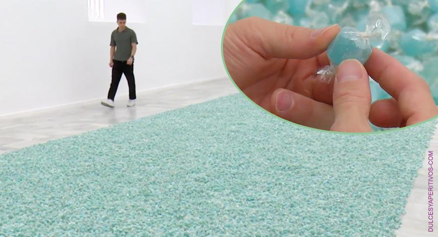 El Caserío luce sus caramelos en el Museo Reina Sofía