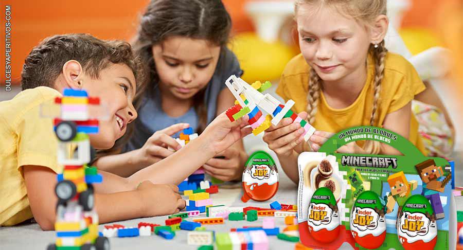 Kinder Joy convierte el universo Minecraft en una experiencia tangible