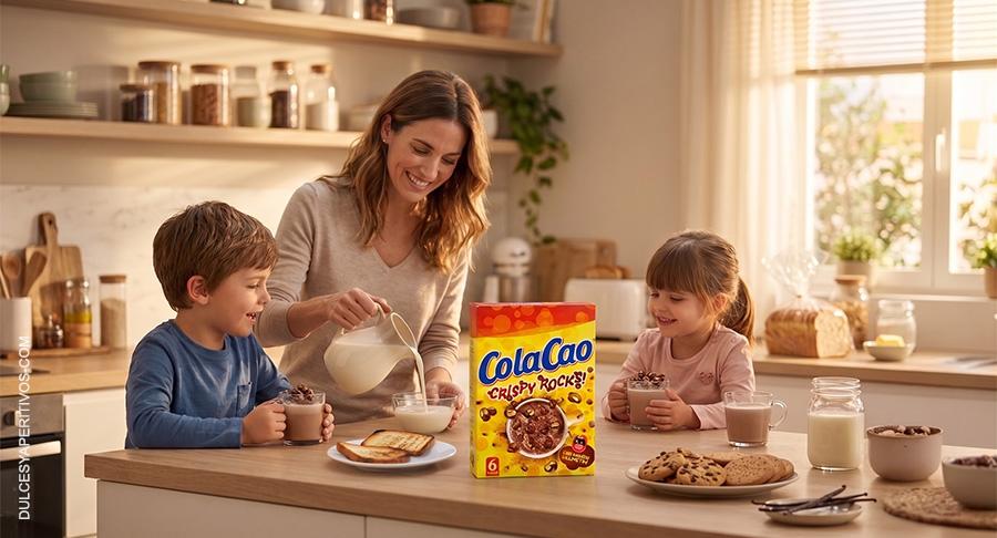 Crispy Rock: la novedad más crujiente de ColaCao