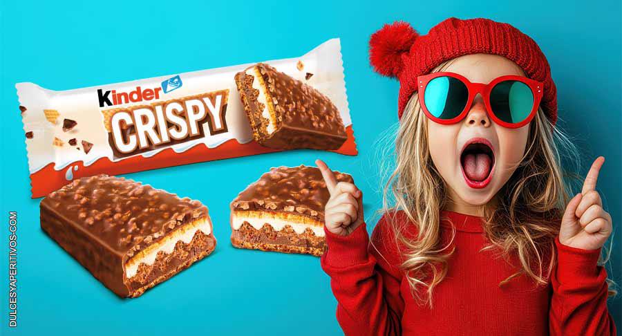 Kinder Crispy, el nuevo lanzamiento de Ferrero