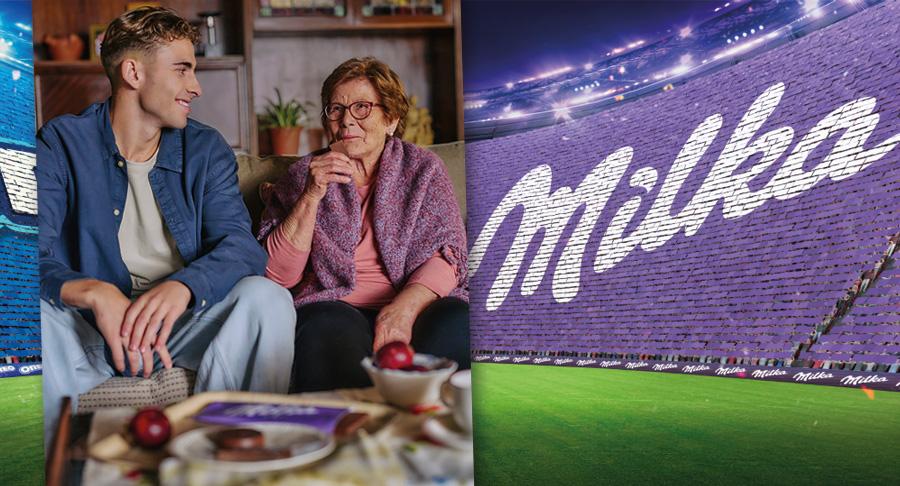 Milka celebra el papel de los abuelos en el fútbol