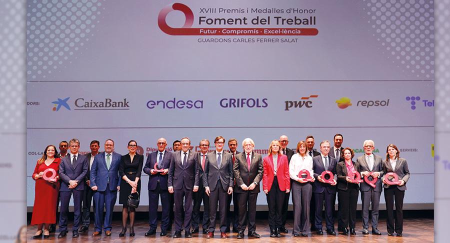 Los Premios Foment del Treball reconocen el compromiso social de la Fundación ColaCao