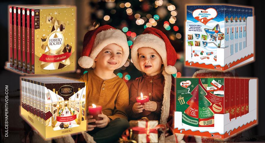 Ferrero presenta sus nuevos calendarios de Adviento para Navidad