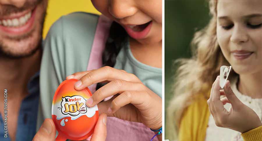 Kinder Joy cambia el plástico por el papel en el 95% de sus cucharas