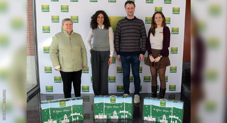 Galletas Gullón envía cestas de Navidad a Cáritas de Aguilar de Campoo