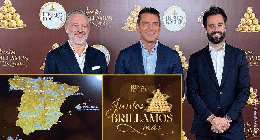 Las 17 comunidades de España, a por la iluminación de Ferrero Rocher en la 12ª edición de ‘Juntos Brillamos Más’