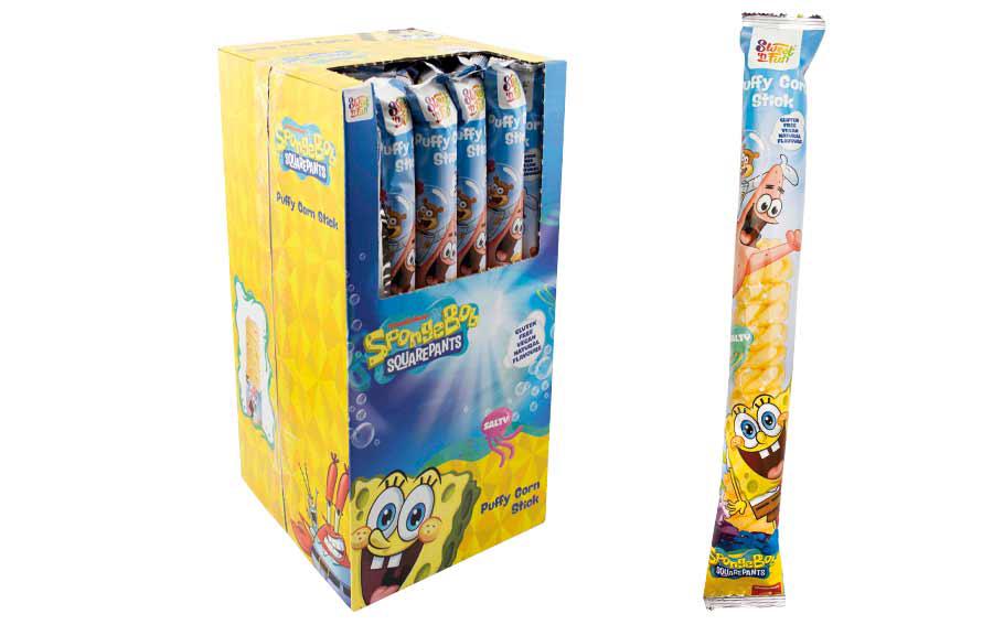 Bob Esponja Puffy Corn Stick, de Agruconf