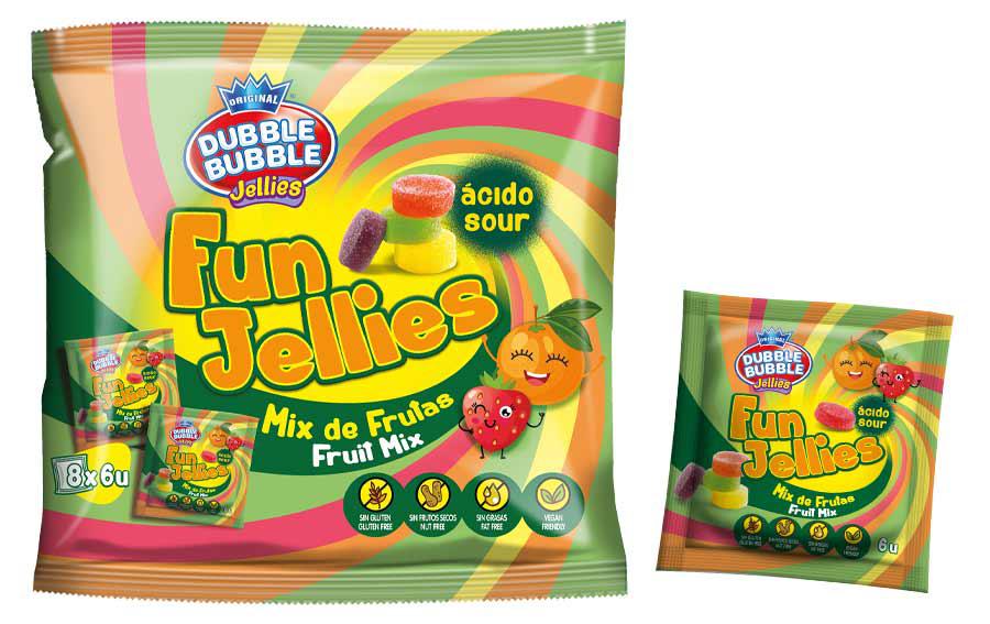 DB Jellies Mix de Frutas, de Fleer Española