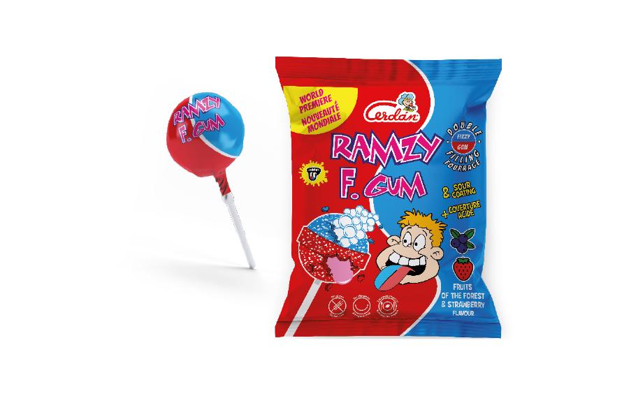 Ramzy F. Gum Double Filling, de Caramelos Cerdán