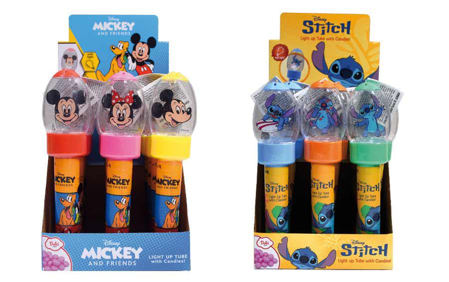 Figura luminosa Mickey y Stitch, de Migueláñez