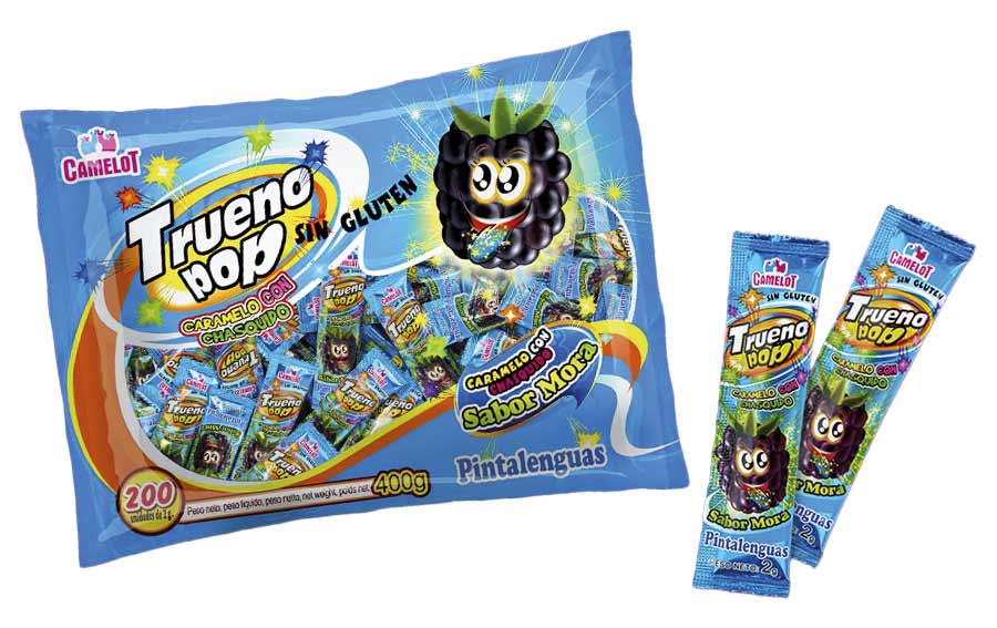 Trueno Pop Pintalenguas, de Inter Dulces