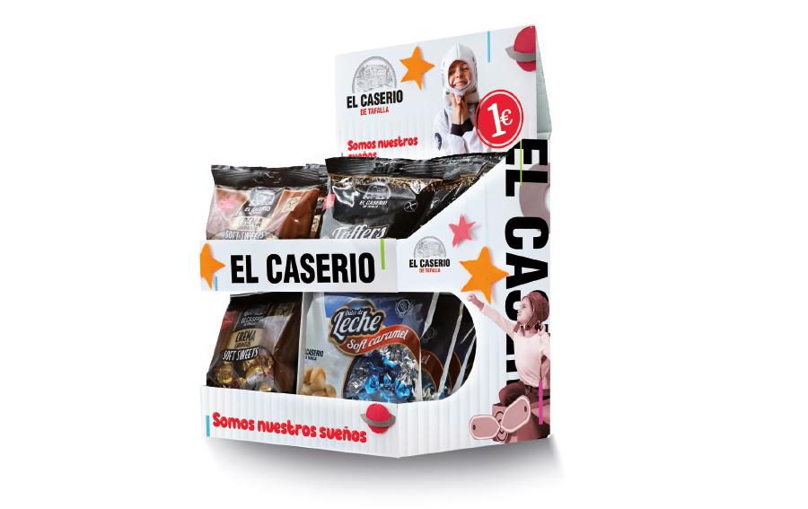 Expositor Caramelos El Caserío, de El Caserío