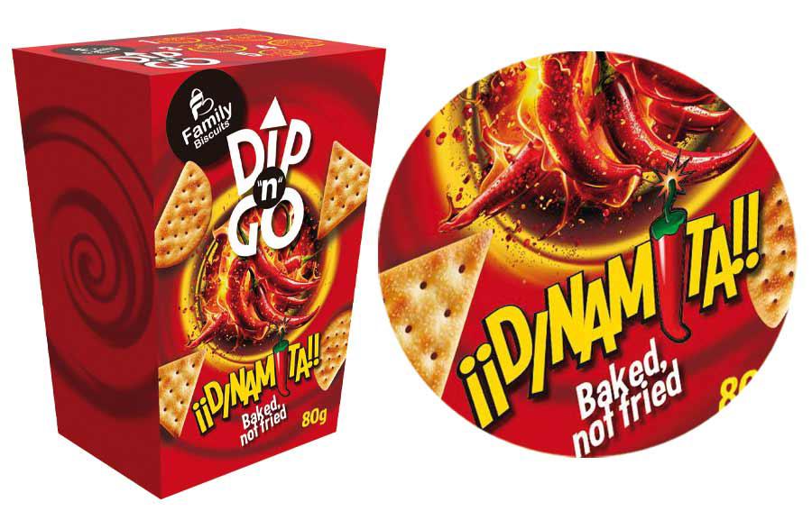 Dip ‘N’ GO dinamita Family Biscuits, de Family Biscuits